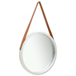 Wall mirror silver, brown