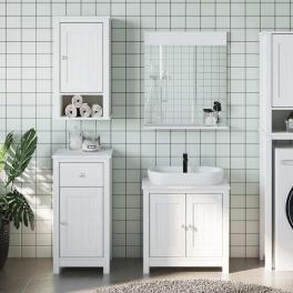 Bathroom furniture set white