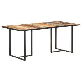 Dining table mix color finish