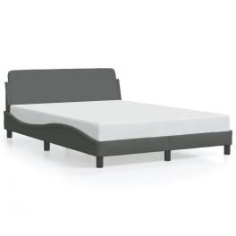 Bed frame dark gray