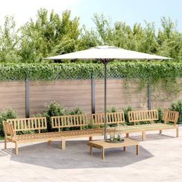 Pallet sofa set natural wood solid acacia wood medium-large