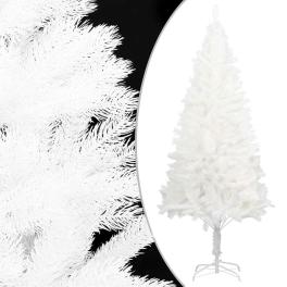 Christmas tree white polyethylene, steel 4 ft durable fake tree