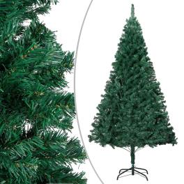 Artificial christmas tree green pvc, steel 70.9in