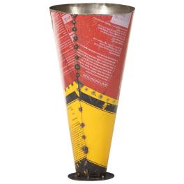 Umbrella stand multicolor iron medium decorative inlays