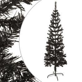 Christmas tree black pvc and steel slim adjustable armrests