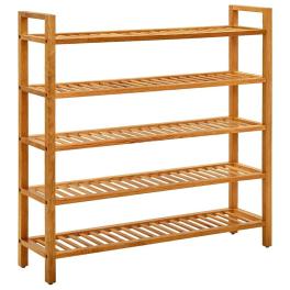 Shoe rack natural oak solid oak wood standard shoe rack