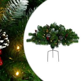Pathway christmas tree green pvc, steel compact