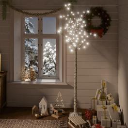 Christmas tree cool white plastic 5.9 feet tall christmas tree