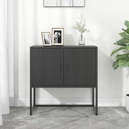 Sideboard anthracite steel standard levelers sideboard