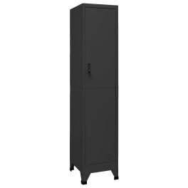 Locker cabinet anthracite steel large locker cabinet