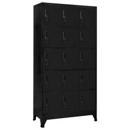 Locker cabinet black steel large locker cabinet rectangular