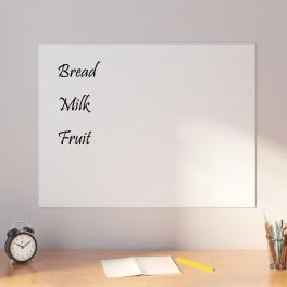 Wall-mounted magnetic board white 31.5"x23.6"?&nbsp;tempered glass