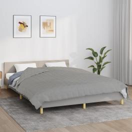 Weighted blanket grey cotton 78.7 x 78.7 in weighted blanket