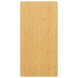 Table top natural bamboo bamboo with a varnish finish 15.7x31.5 in