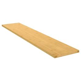 Wall shelf bamboo bamboo with varnish finish 39.4 in long