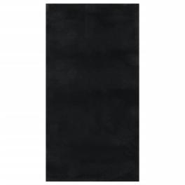 Shaggy rug black 100% polyester 47 x 72 in shaggy rug