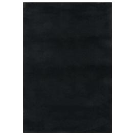 Shaggy rug black 100% polyester large non-slip shaggy rug