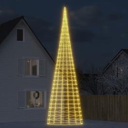Led christmas tree warm white copper large led christmas tree