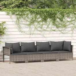 Garden lounge set grey