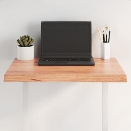 Table top light brown solid oak wood medium table top