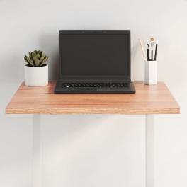 Table top light brown solid oak wood 23.6x19.7 in table top