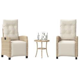 Bistro set beige, cream white