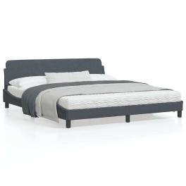 Bed frame dark grey