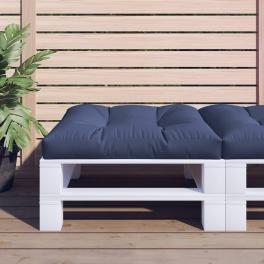 Pallet cushion navy blue polyester standard durable