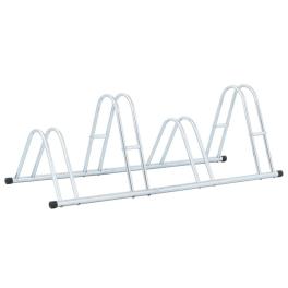 Bicycle stand for 4 bikes floor freestanding galvanized steel
