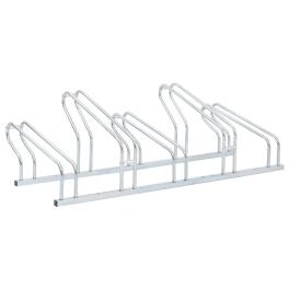 Bicycle stand for 5 bikes floor freestanding galvanized steel