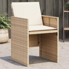 Patio chair beige, cream white