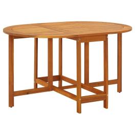 Dining table natural wood solid acacia wood medium