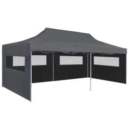 Partytent anthracite 600d oxford with pvc coating 10x20 ft