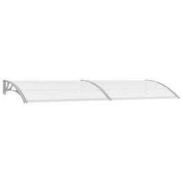 Door canopy grey and clear