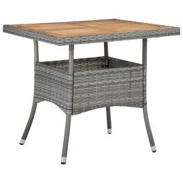 Dining table grey and brown