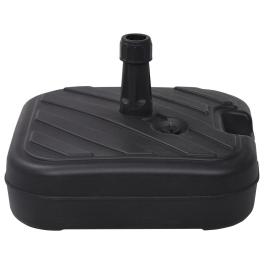 Umbrella base black hdpe medium umbrella base rectangular