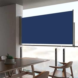 Side awning blue and grey