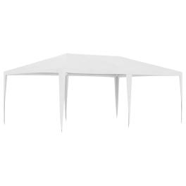 Party tent white polyethylene, iron 13.1 x 19.7 ft durable