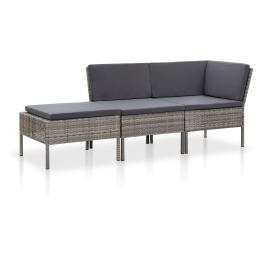Garden lounge set grey, anthracite
