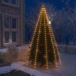 Tree light dark green pvc fits a 9.8 ft tree weather-resistant