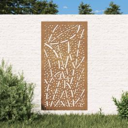 Garden wall decoration rusty corten steel medium