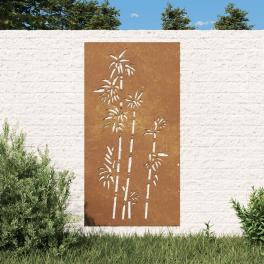 Garden wall decoration rusty corten steel medium durable
