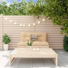 Garden lounge set natural pine solid pine wood, plywood modular