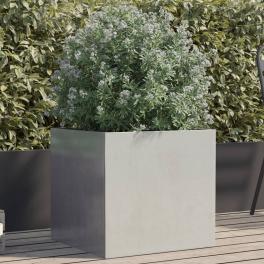 Planter silver stainless steel medium decorative inlays planter