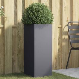 Planter anthracite cold-rolled steel medium durable planter