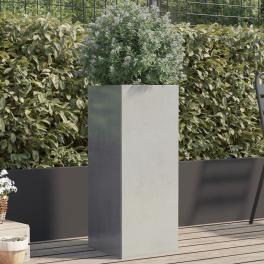 Planter silver stainless steel medium decorative inlays planter