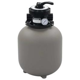 Pool filter grey high-density polyethylene 14-inch durable