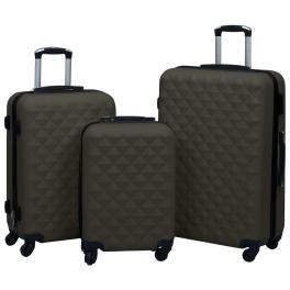 Hardcase trolley set 3 pcs anthracite abs