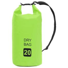 Dry bag green 5.3 gal pvc
