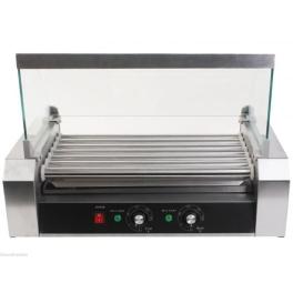 18 hot dog 7 roller grill commercial cooker